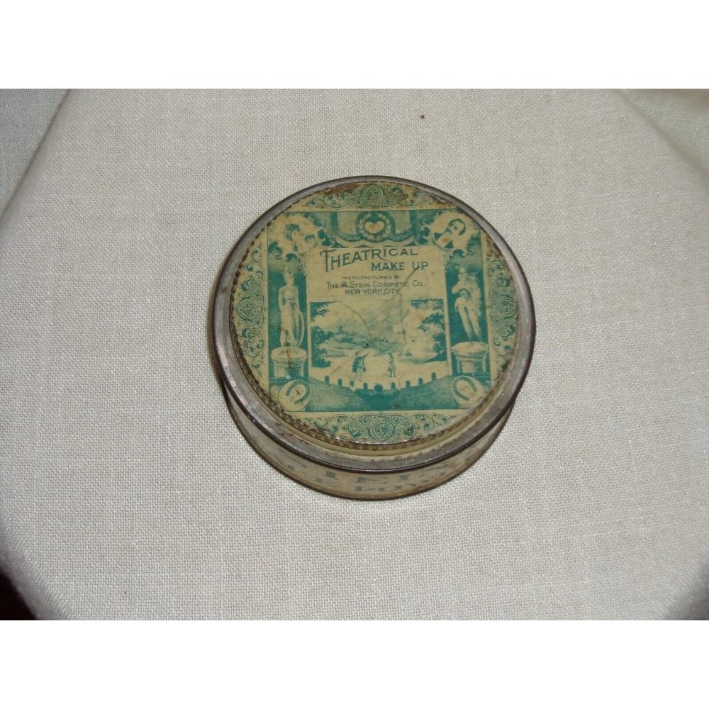 Vintage M. Stein Cosmetic Co. Theatrical Make-Up Face Powder 1906